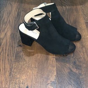 Nine West peep toe heeled sandal